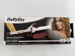 BaByliss Lockenstab Pro Satin 16mm mit Zubehör Neuwertig