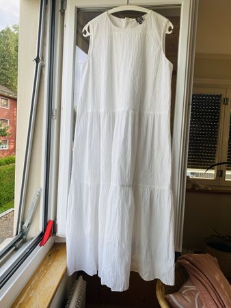 Rock Sommerrock Kleid weiss Gr. 40