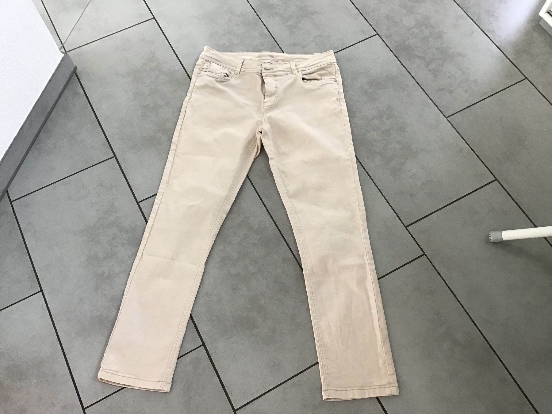 Jeans: Jeans Stretch  beige 42 – Usato da Trimbach venduto da gregy69s 1