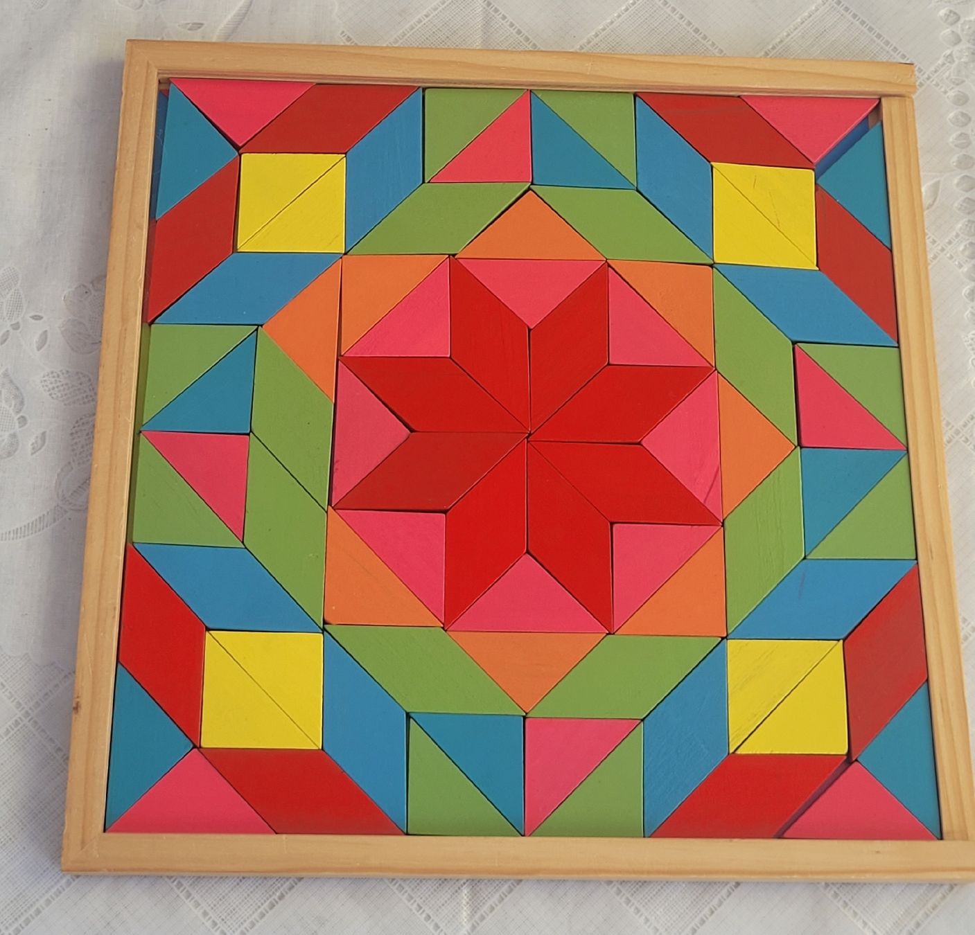 Jouets: Vintage Holzmosaik  – D'occasion à Buttikon SZ par Corendo