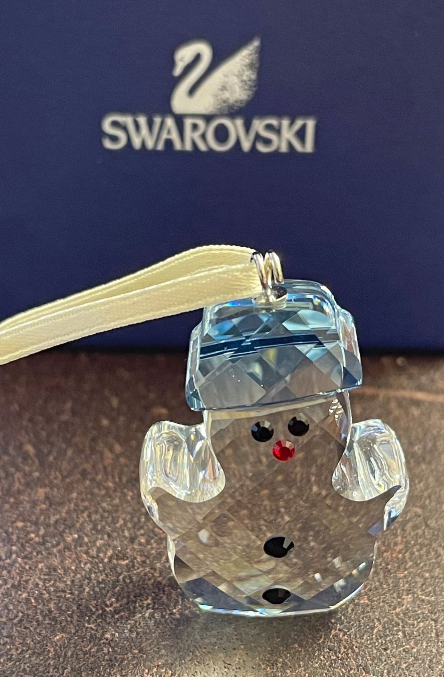 Swarovski Statuette: Swarovski Schneemann Simon – Nuovo e nell'imballaggio originale da Chur venduto da elifornico