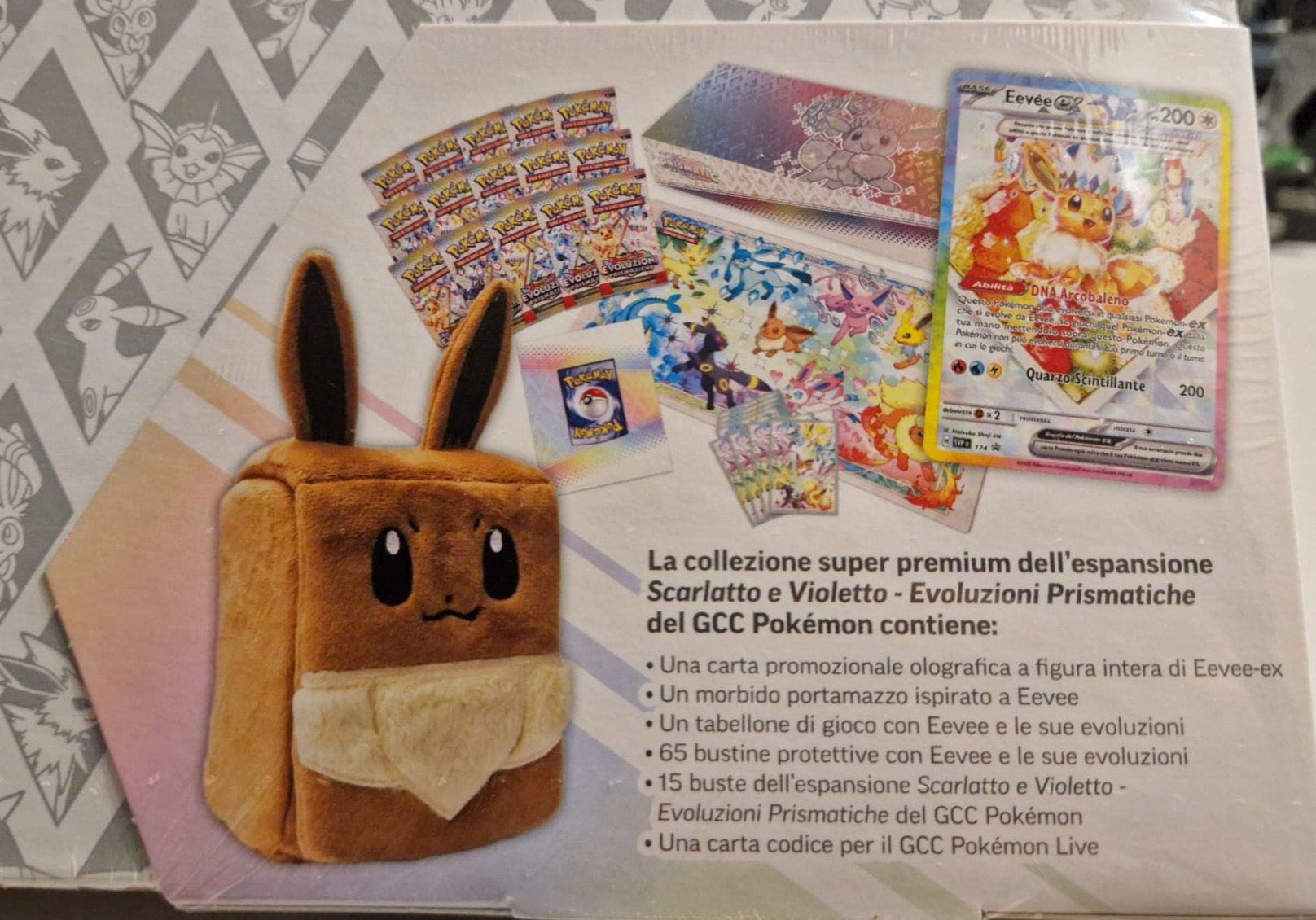 Pokémon Carte collezionabili: Pokemon Prismatic Evolutions Super Premium Collection ITA – Nuovo e nell'imballaggio originale da Lostallo venduto da cha_lx5j 1