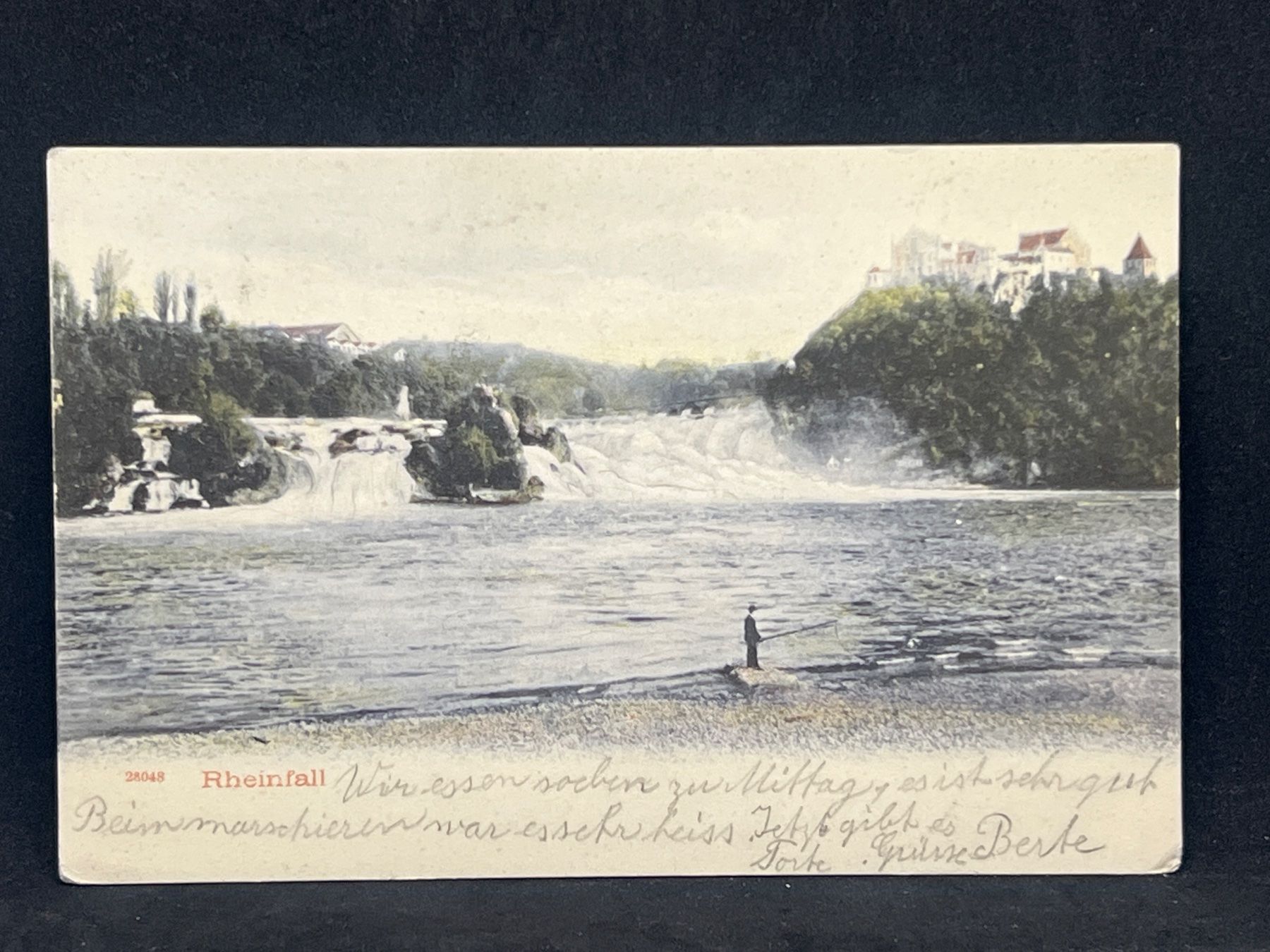 Cartoline postali: Ansichtskarte: 28048 Rheinfall – Usato da Widnau venduto da Brusi9