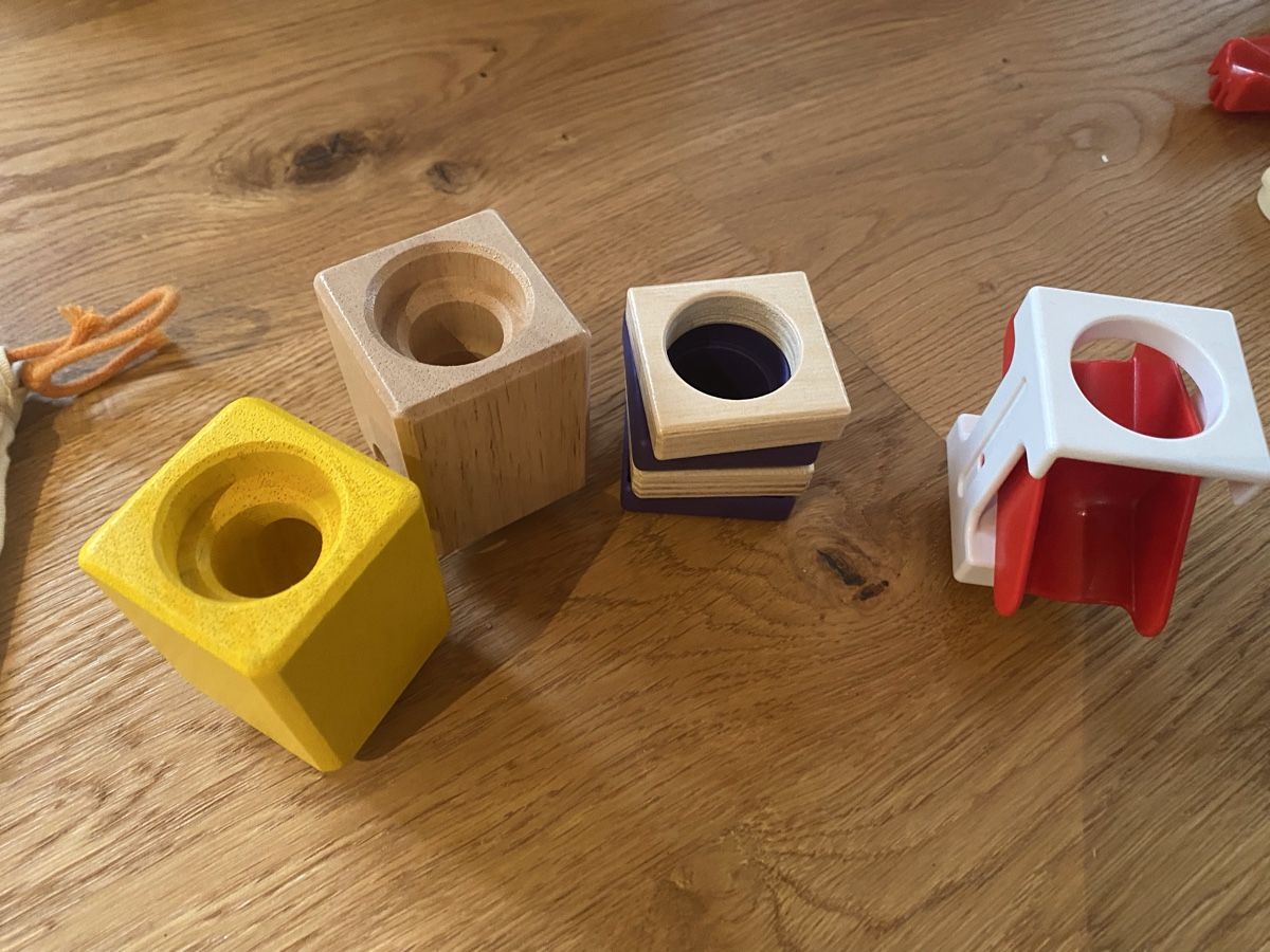 Quadrilla Giocattoli: Hape Quadrilla Kugelbahn Set – Usato da Ennetmoos venduto da Bris 4