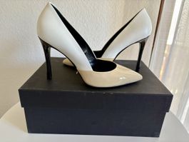 Navyboot High Heels in beige-weiss