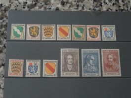 Lot Briefmarken Alliierte franz. Zone 45