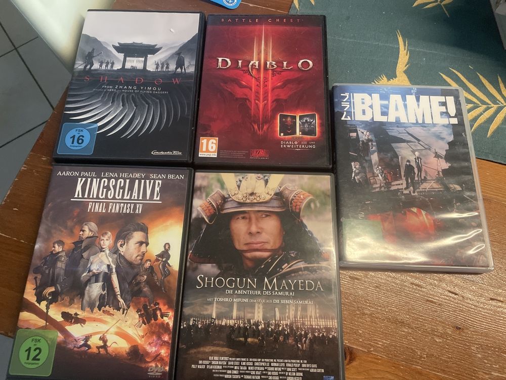 5 DVDs Fantasy, Action & Anime Filme (Gebraucht) in Obergerlafingen für ...
