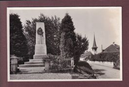 RÜDERSWIL - Leuenberger-Denkmal - Kirche