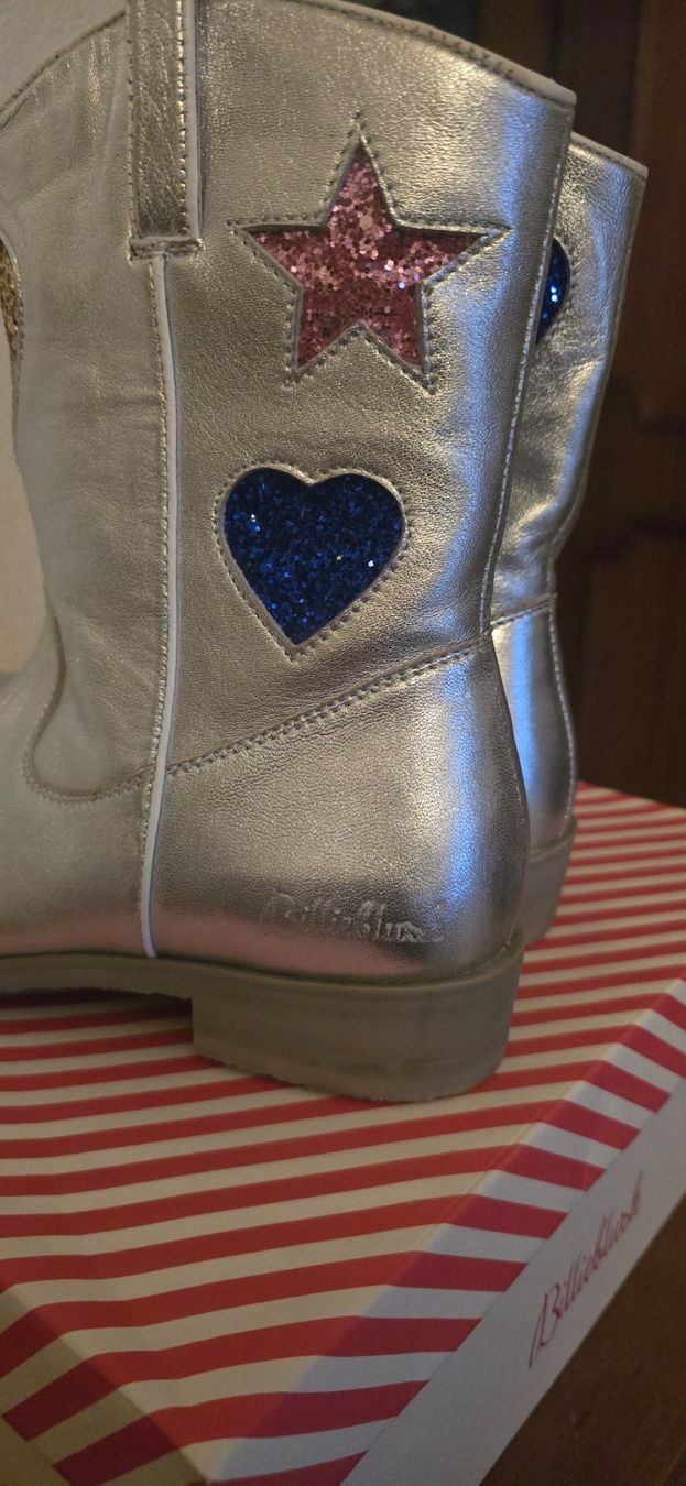 Scarpe per ragazze: Billie Blush Cowboy leather boots, Gr. 38 – Nuovo e nell'imballaggio originale da Spreitenbach venduto da Breezyel 3