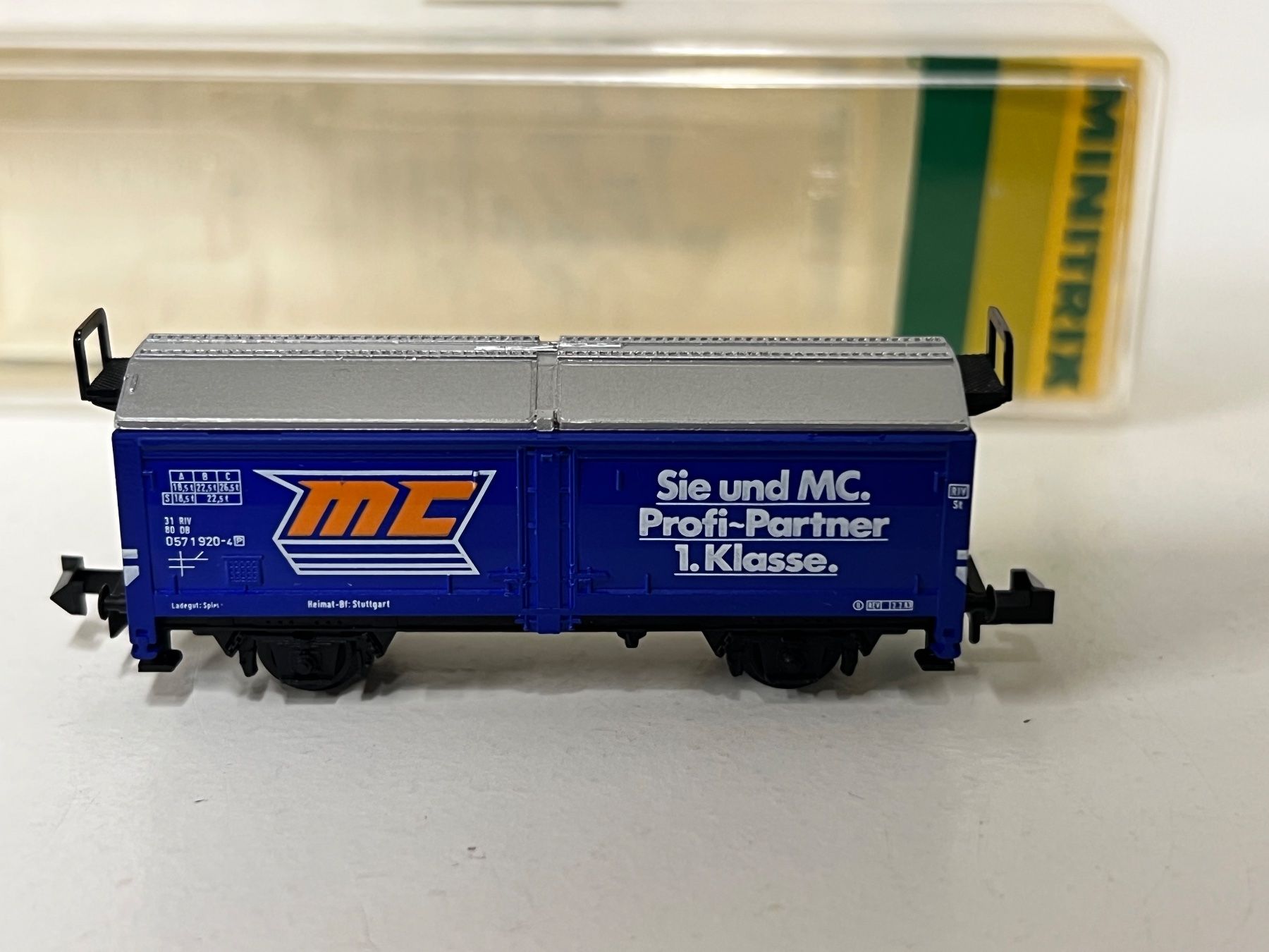 Trix Modellini di ferrovie: Minitrix Spur N MC – Usato da Geroldswil venduto da TopTrain54 1