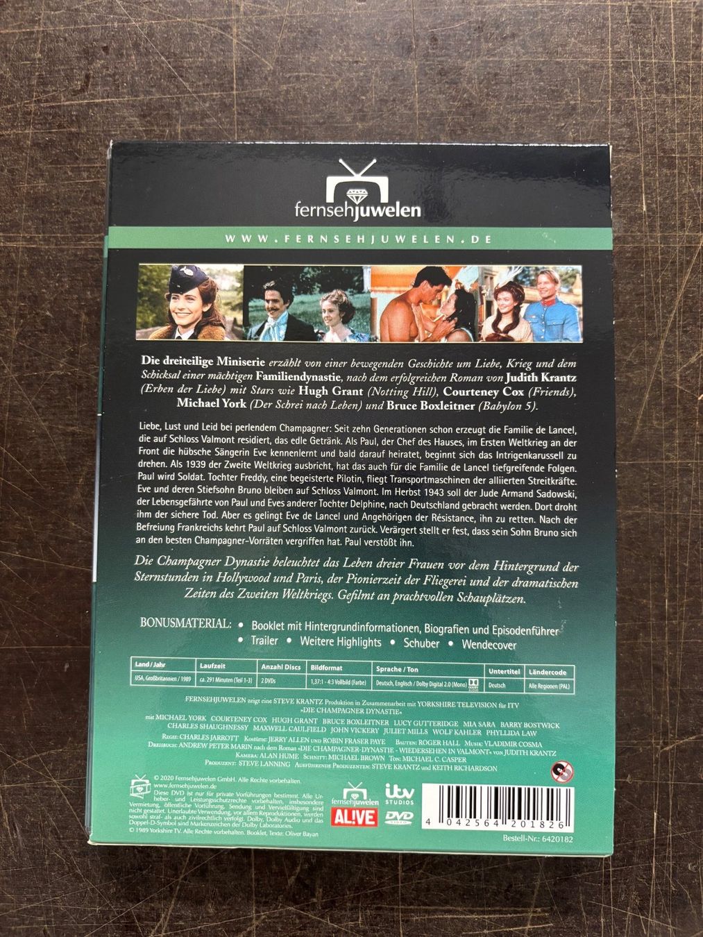 Tutti i DVDs: Die Champagner Dynastie DVD Miniserie – Usato da Basel venduto da andipfandi 1