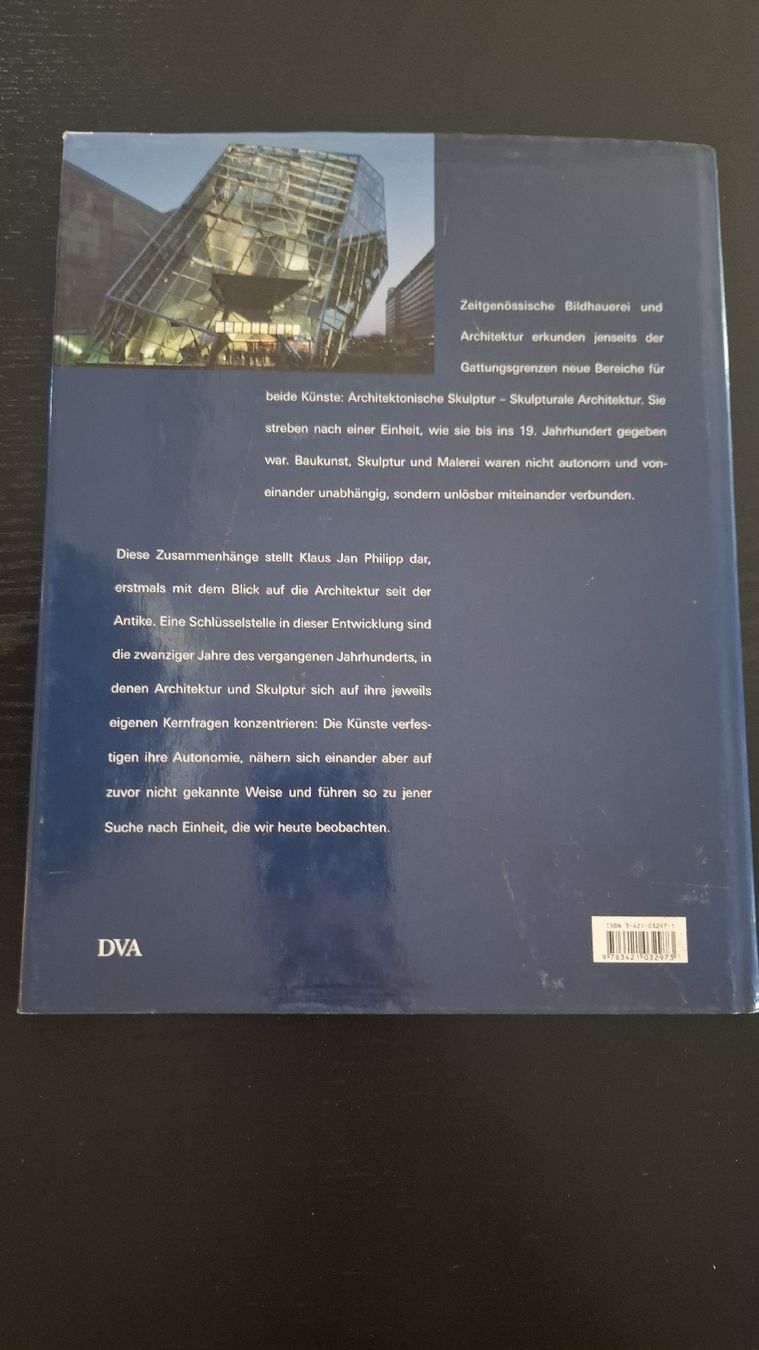 Libri: Architektur Skulptur • Klaus Jan Philipp – Usato da Ottenbach venduto da Rasenmaeeher 1