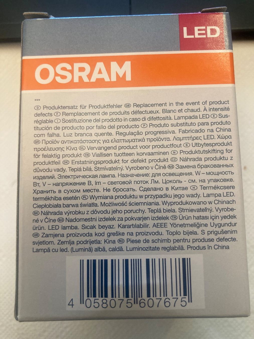 Lampen: OSRAM LED-Leuchtmittel – PARATHOM DIM E27, 6.4W - PAR 20 – Gebraucht aus Rothrist von Teddy9915 1