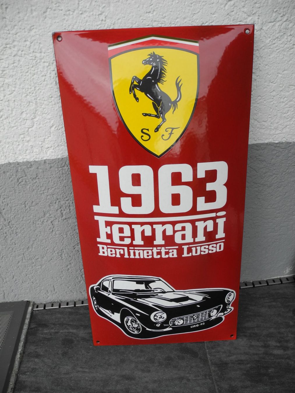Ferrari Insegne: GROSSES FERRARI EMAILSCHILD – Nuovo (secondo la descrizione) da Reinach AG venduto da Huckleberrysix 4
