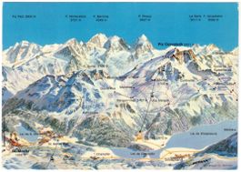 Silvaplana - Pistenplan Corvatsch