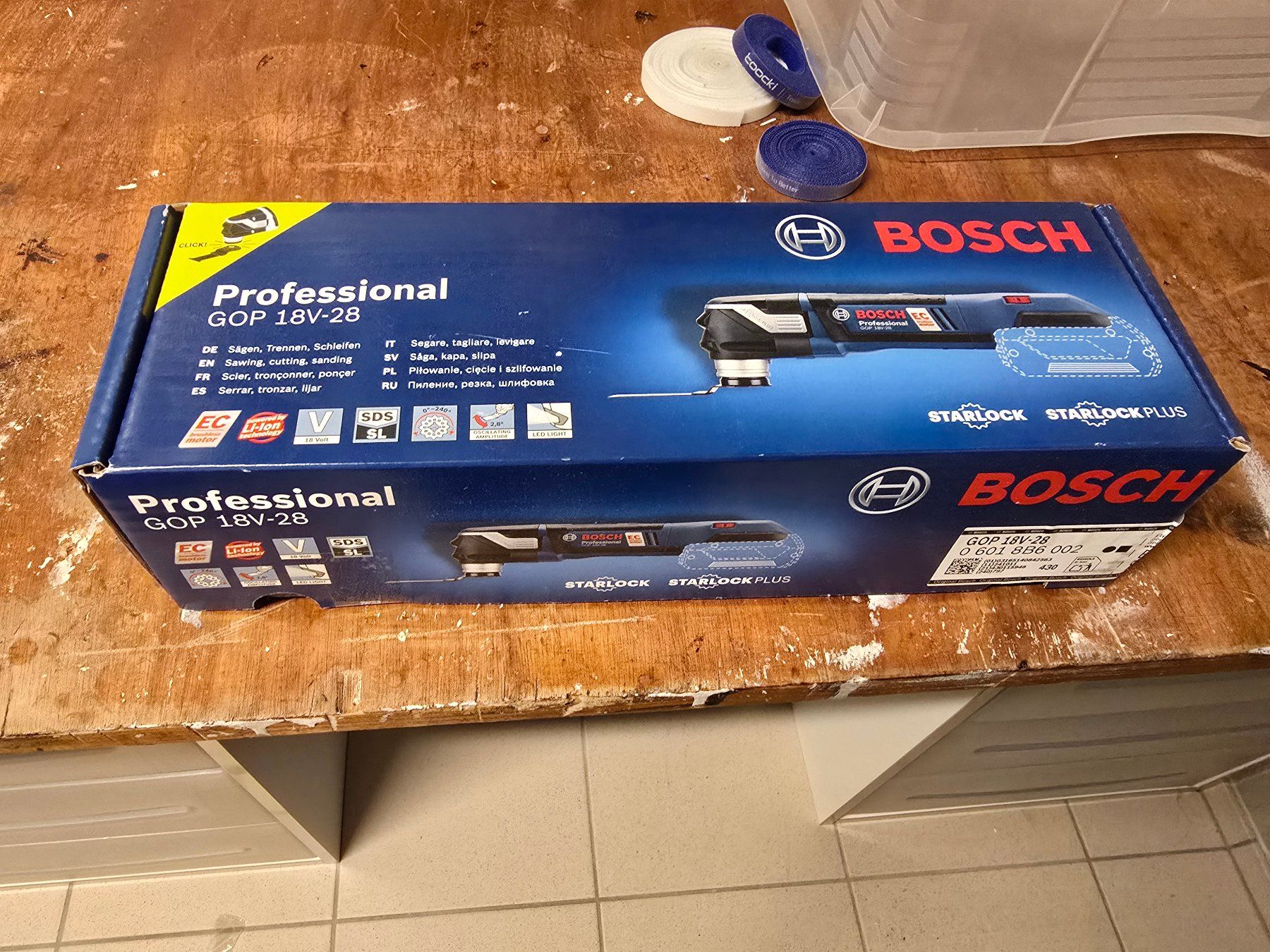 Bosch Alle Werkzeuge: Bosch GOP 18V-28 Multitool – Gebraucht aus Mels von tan_bzw6