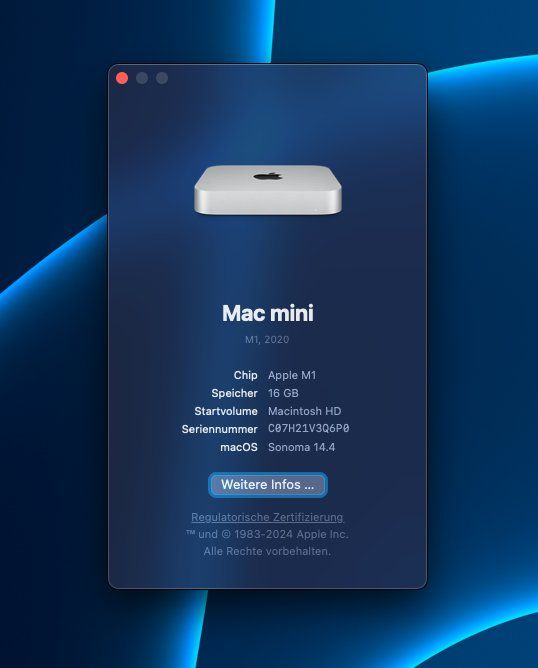 Apple PCs: Mac mini M1 von 2022 – Gebraucht aus Cham von bpmedia 1