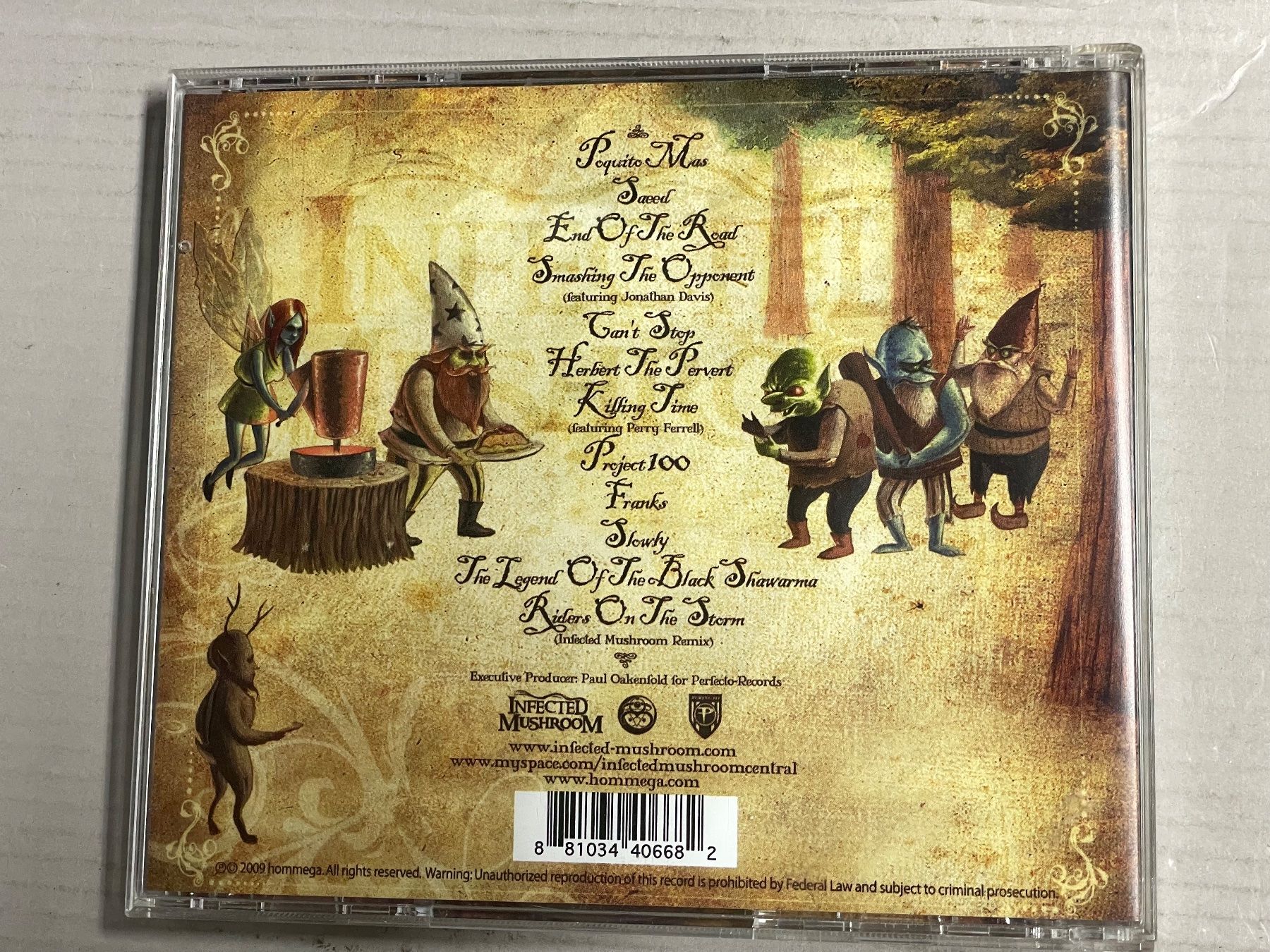 CD: Infected Mushroom-Legend – Usato da Muri b. Bern venduto da AdidasCollector 1
