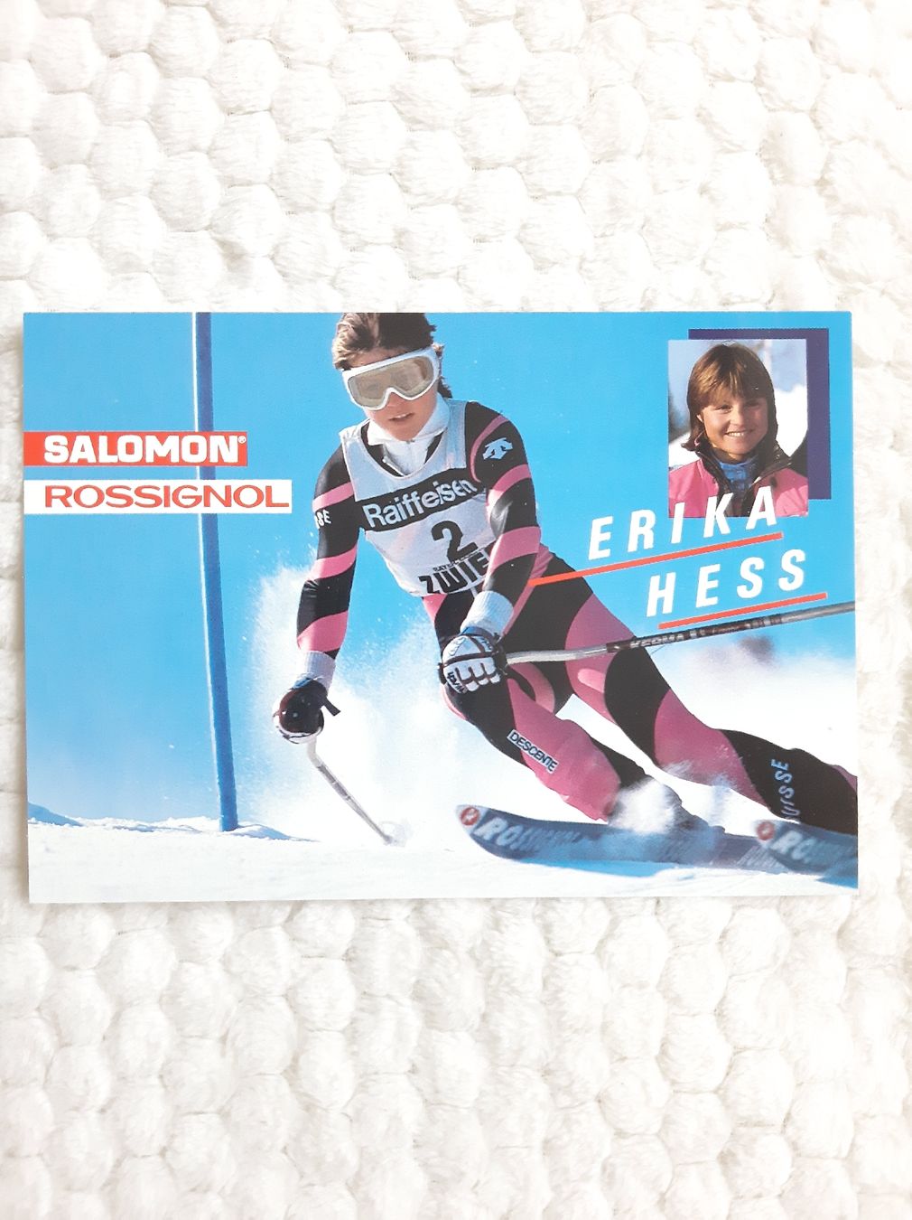 Cartoline postali: Schweizer Skistars der 80er  – Usato da Wildhaus venduto da Bpurple 2