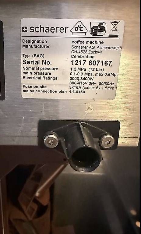 Macchine per caffè & Macchine per espresso: Machine à café professionnelle Schaerer  – Usato da Yverdon-les-Bains venduto da suadc 1