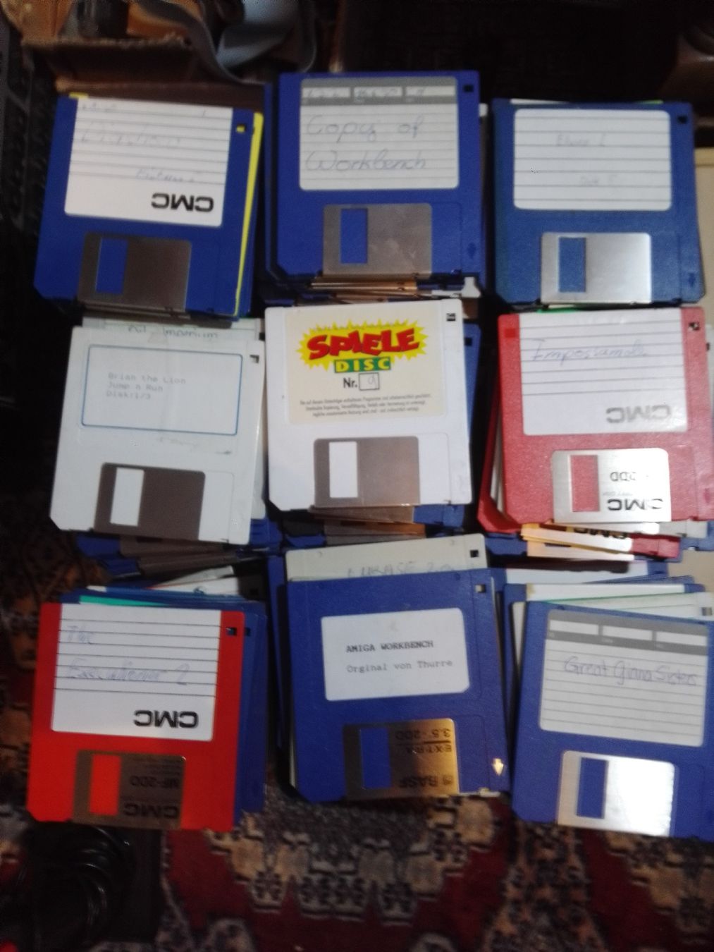 Commodore PC: Amiga 1200 & 500 Disks & Joystick – Usato da Naters venduto da sealed-gamer 8