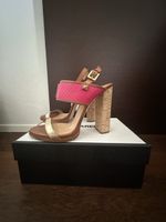 DSQUARED2 Sandaletten Gr. 40 Pink - Braun - Gold