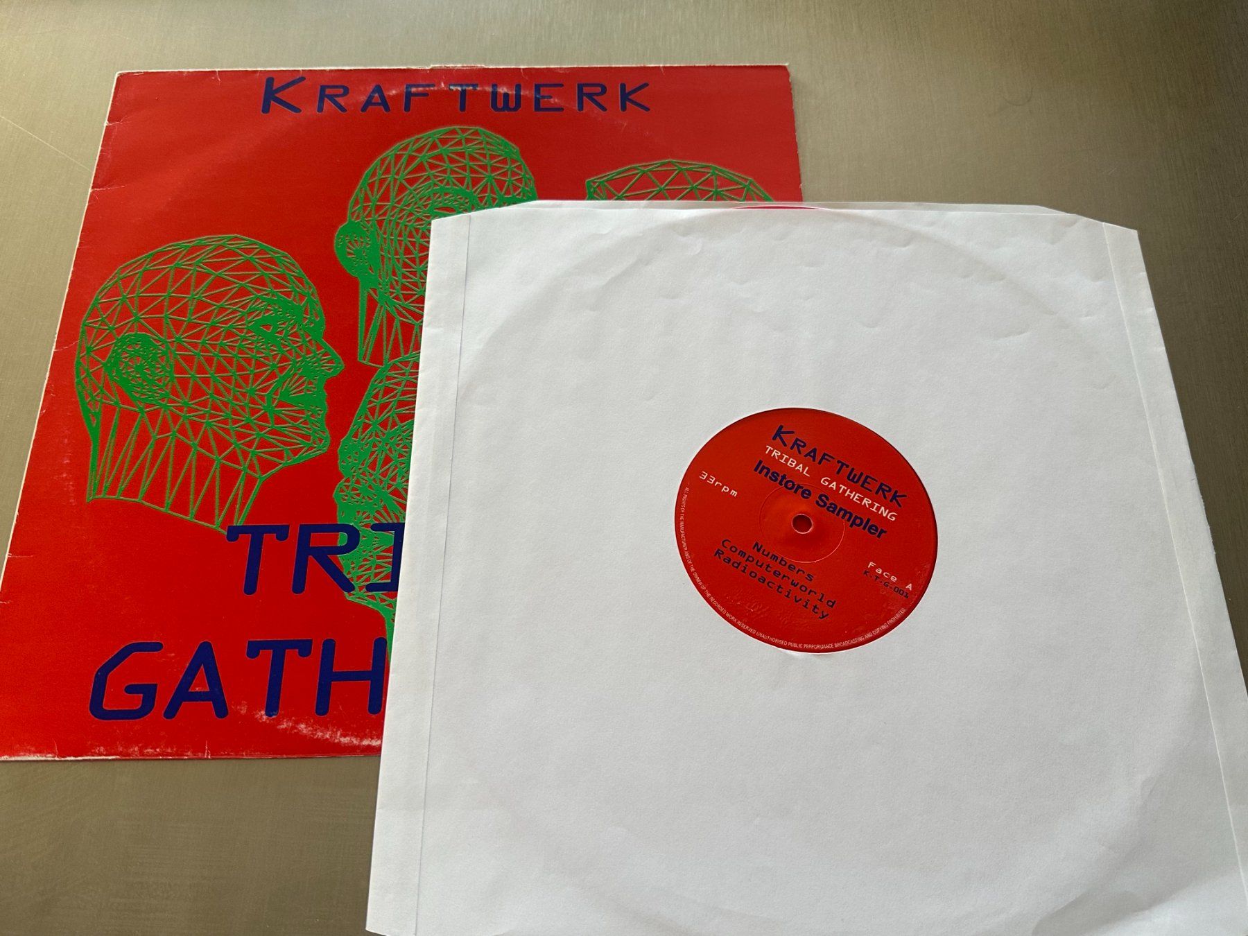 Schallplatten: KRAFTWERK MLP TRIBAL GATHERING – Gebraucht aus Sion von jaipur1401 2