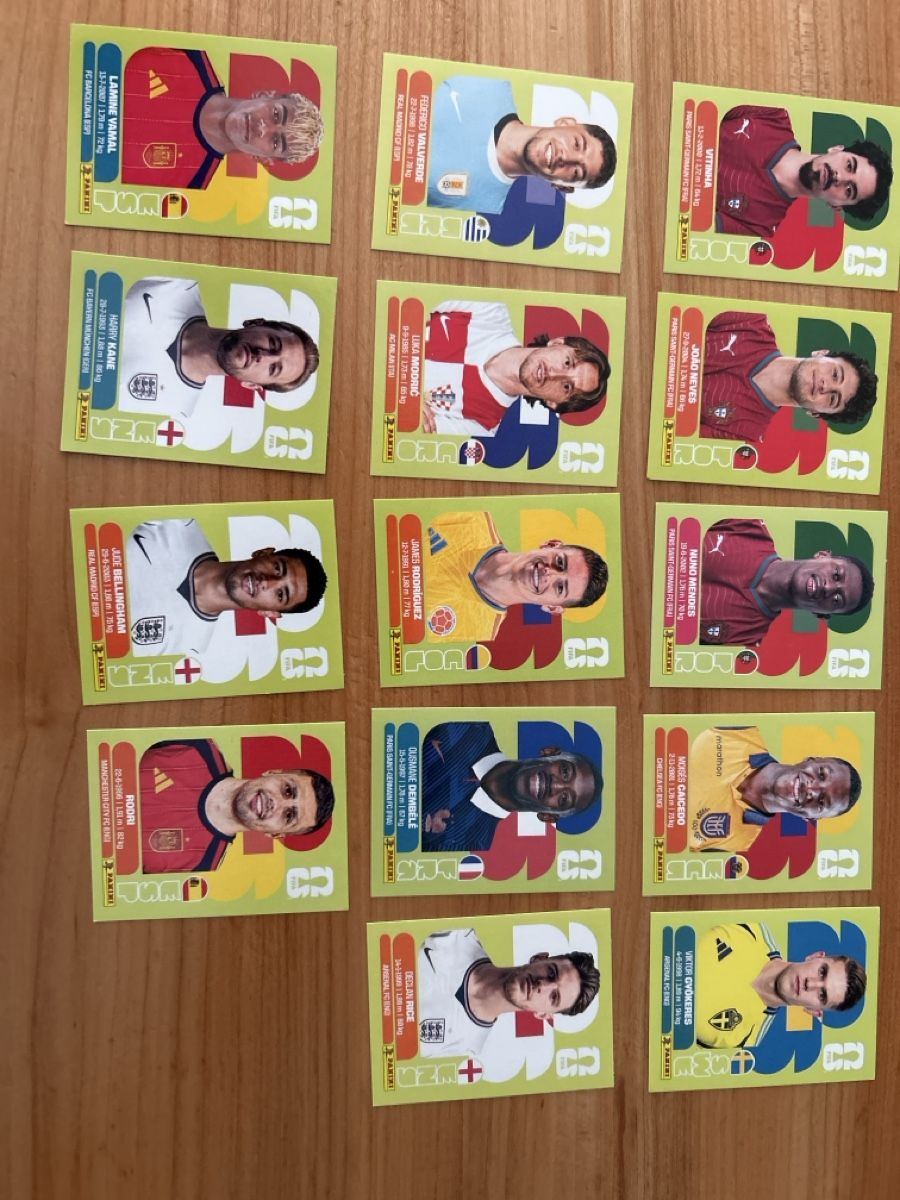 Panini Sammelbilder & Trading cards: Panini 2026 - 14 Topspieler – Neu und originalverpackt aus St. Gallen von mic_2tbq