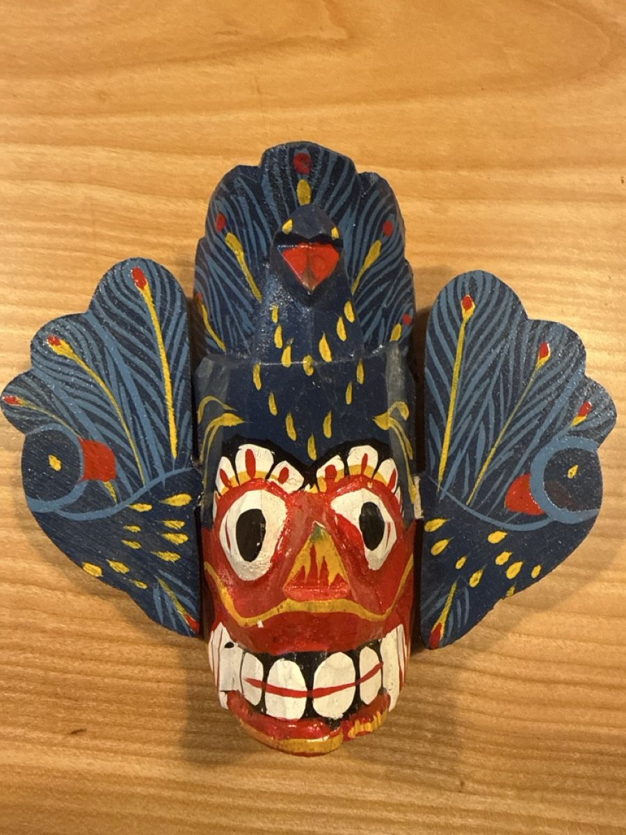 Tutte le decorazioni: Dekorative Holzmaske Sri Lanka – Usato da Bern venduto da saemu02 1