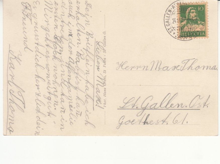 Cartes postales: Teufen Bad Sonder 1927 – D'occasion à Bürglen TG par StampGraf 1