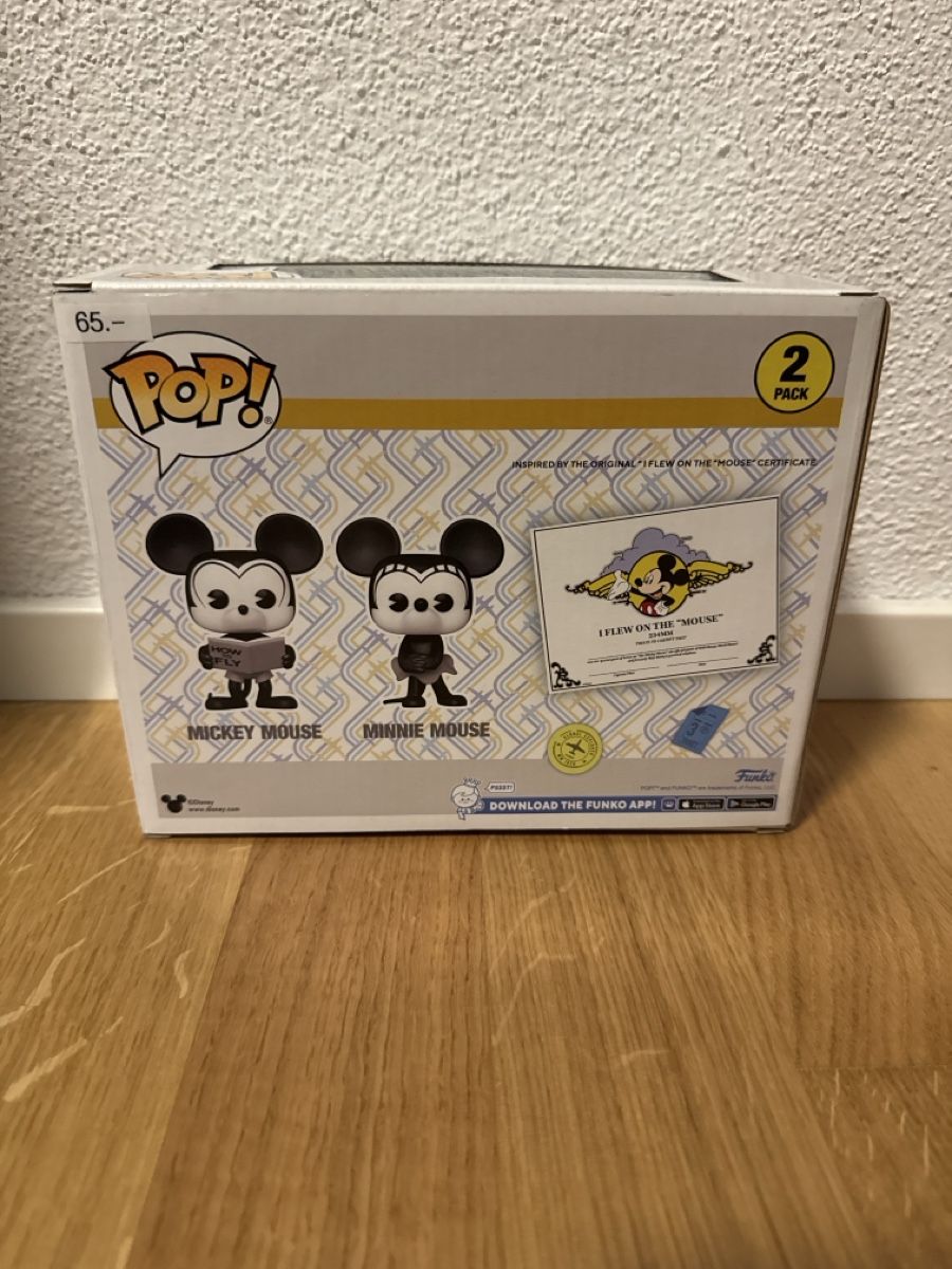 Funko Statuette: Funko Pop Mickey Mouse & Minnie Mouse 2 Pack – Nuovo e nell'imballaggio originale da Suhr venduto da Dominick 2