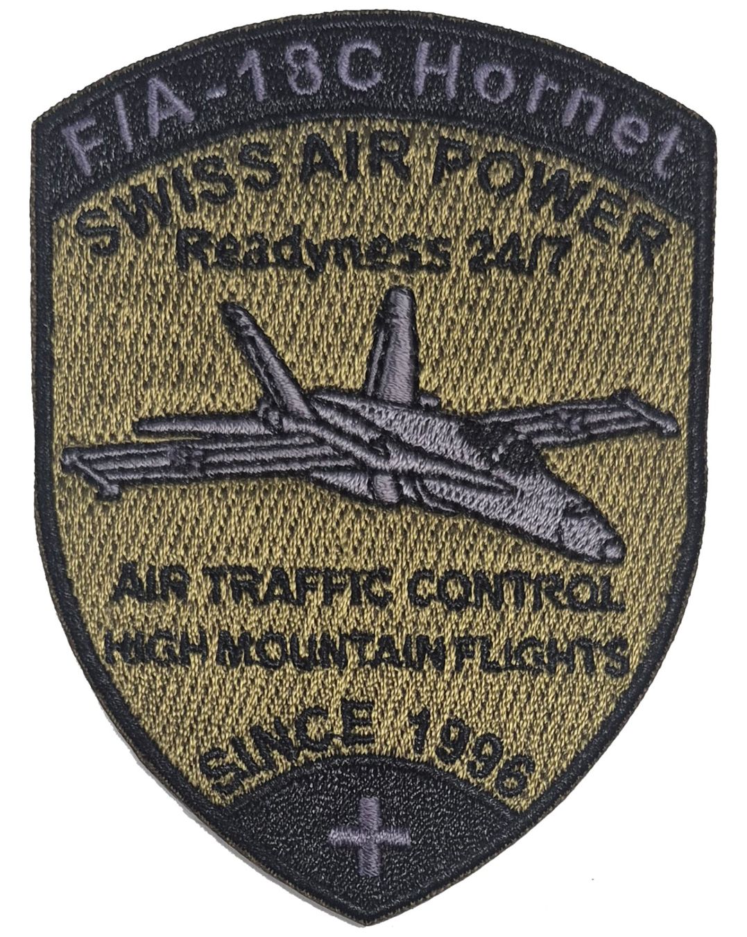 Schweizer Armee Placchette & Badge: Schweizer Luftwaffe F/A-18C Hornet Readyness 24/7 Control. – Nuovo (secondo la descrizione) da Emmenbrücke venduto da F.ingl-1947