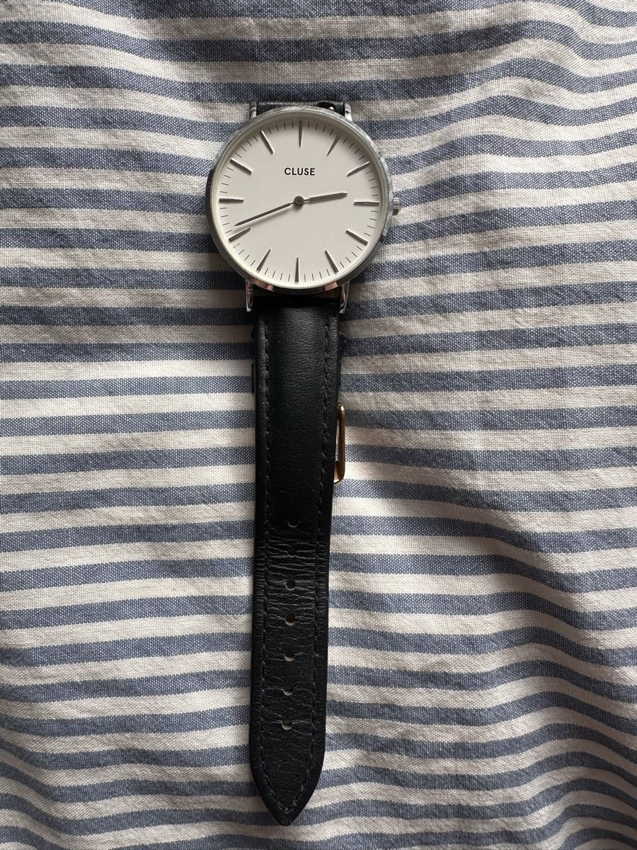 Cluse Orologi: Armbanduhr Cluse schwarz-Silber – Usato da Zürich venduto da sin_q2m2