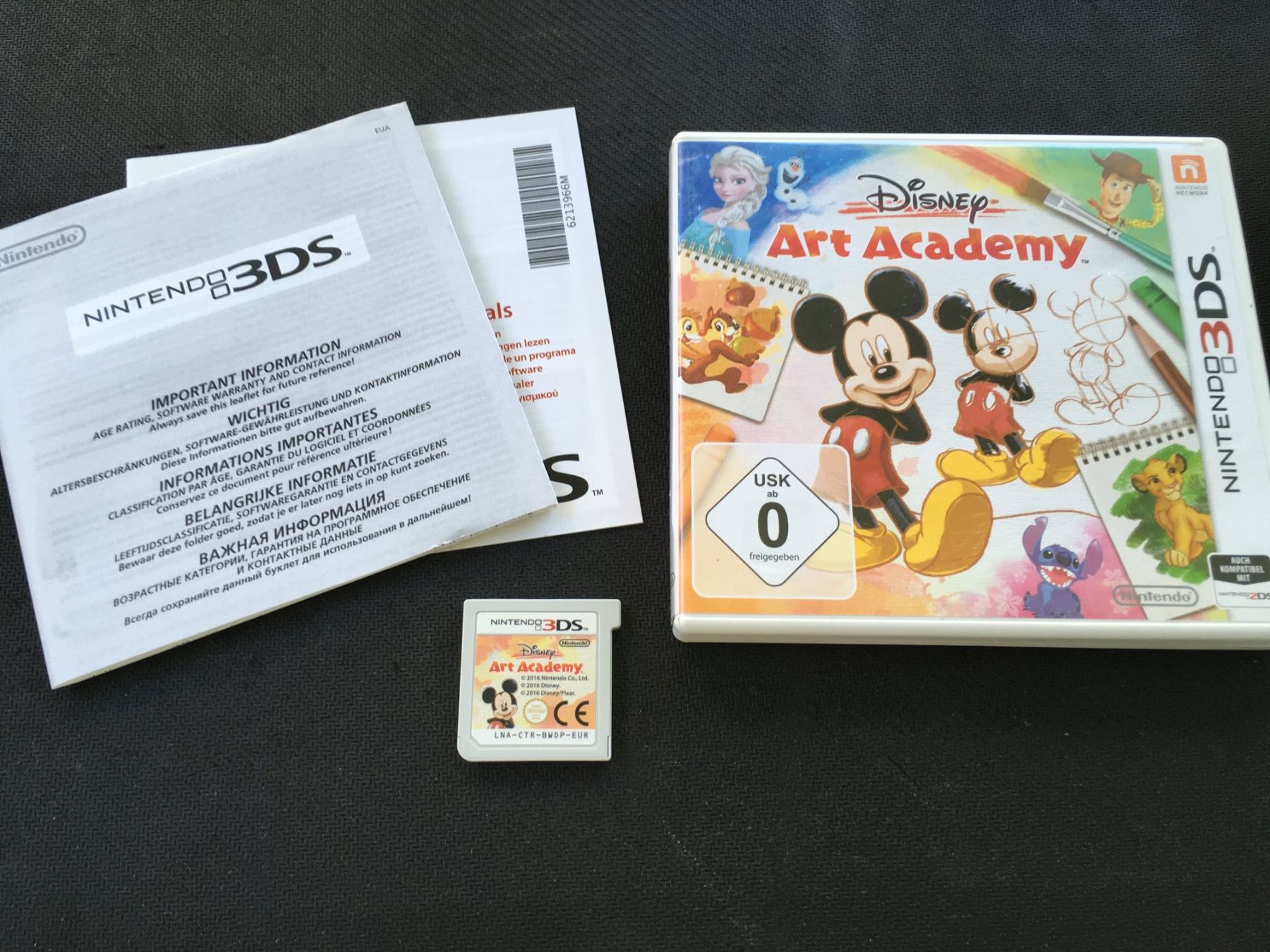 Nintendo Spiele: Disney Art Academy - Nintendo 3ds – Gebraucht aus St.Gallen von sjosjo