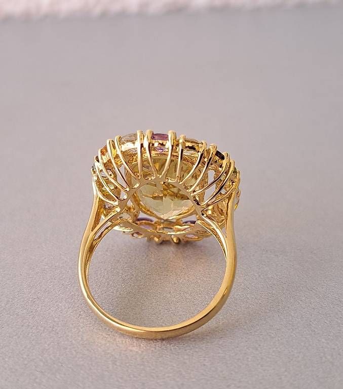 Anelli: Ring mit Lemonquarz in GG 375 – Usato da Stans venduto da wer_fd5f 3