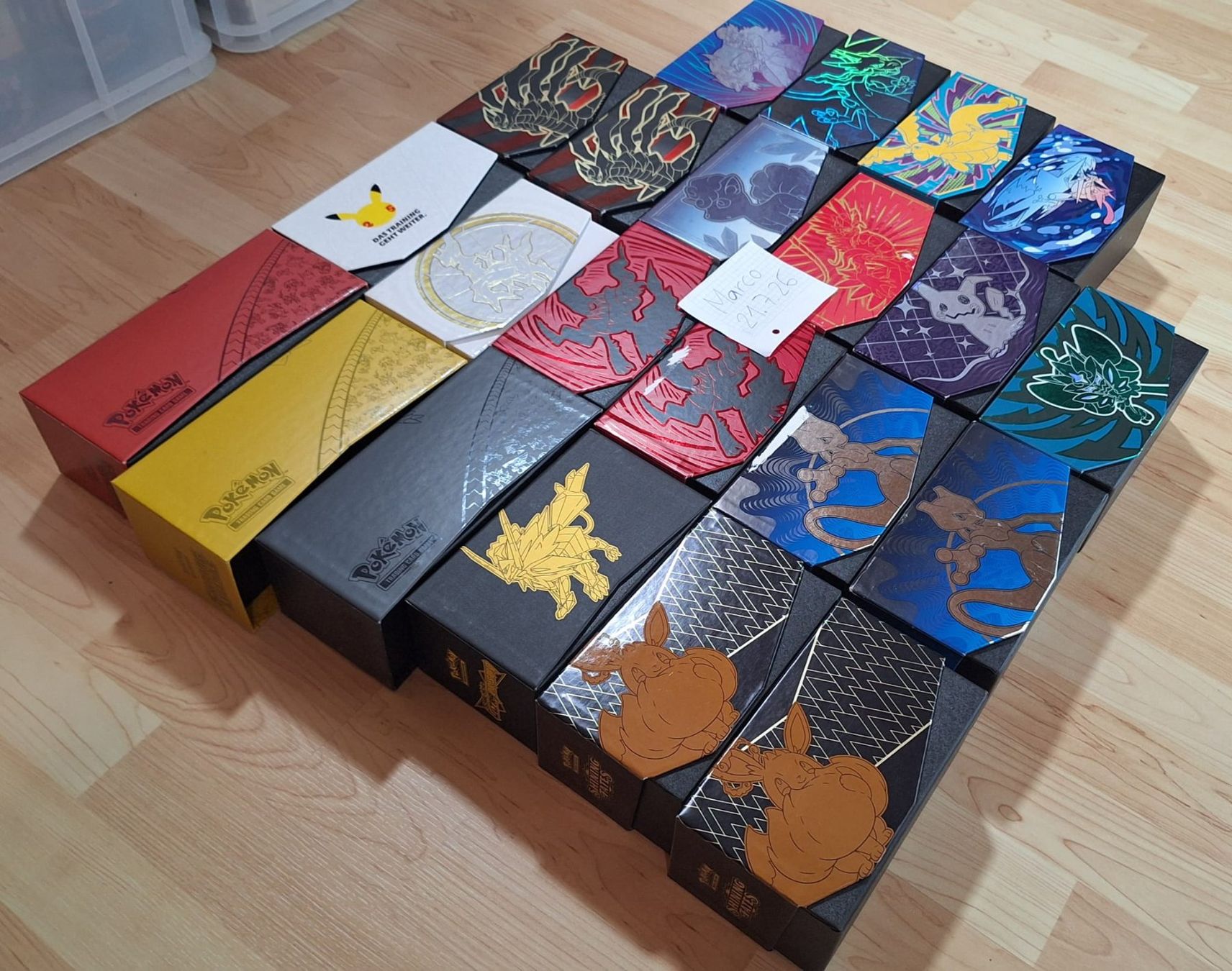 Pokémon Carte collezionabili: Pokemon LEERE ETB's – Usato da Andwil SG venduto da popatus 5