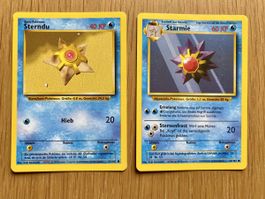 Pokemon Sterndu 65/102, Starmie 64/102 Basis Set 1999