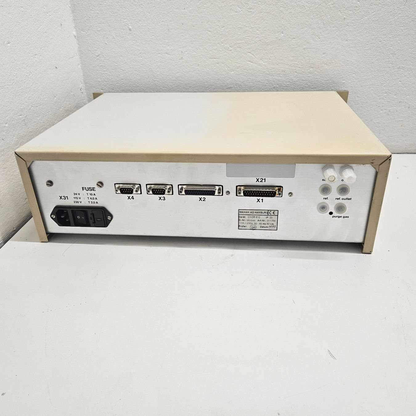 Accessori da laboratorio: Maihak OXOR 610 Abgas / CO2 Messgerät – Usato da Niederdorf venduto da LeptonAG_Labor 4