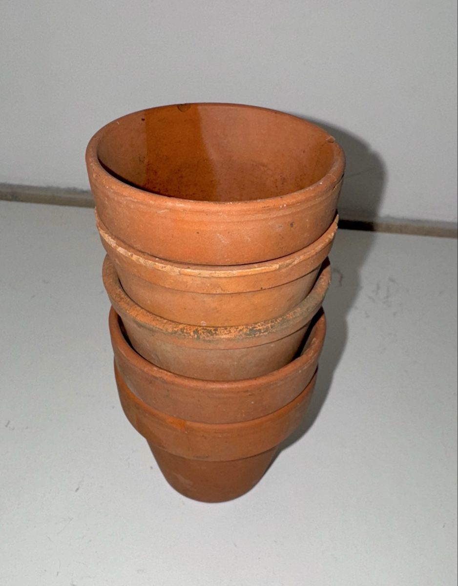 Vasi per fiori: 5x Mini Terrakotta Blumentöpfe DM 6cm – Usato da Zürich venduto da jul_l6kx 2