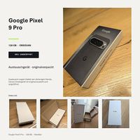 Google Pixel 9 Pro 128GB  Neu & VERSIEGELT Garantie 09/27