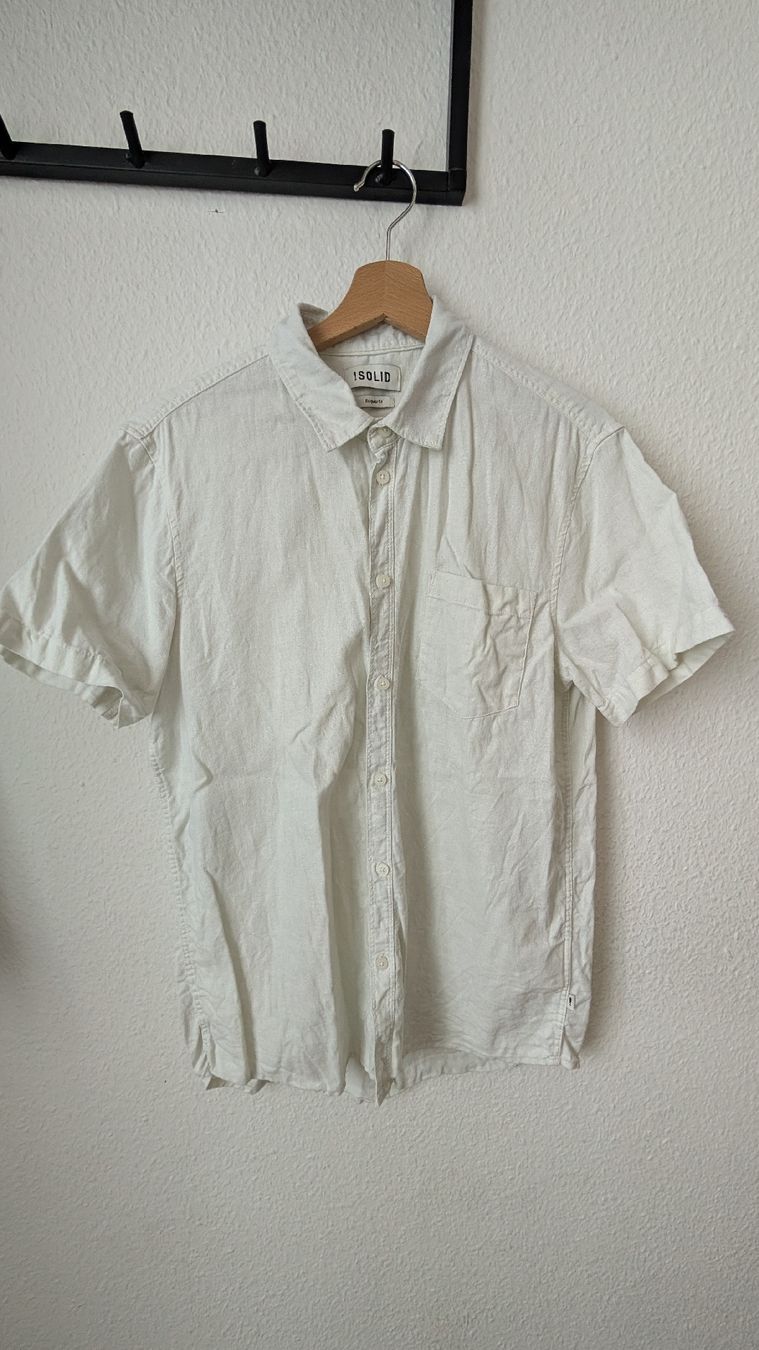 Camicie: 2 Linen T-shirts weiss+beige !solid Gr. M – Nuovo (secondo la descrizione) da Zürich venduto da adormideras 5