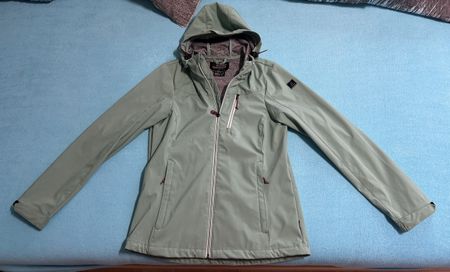 Regenjacke in grün von Killtec Gr. 36