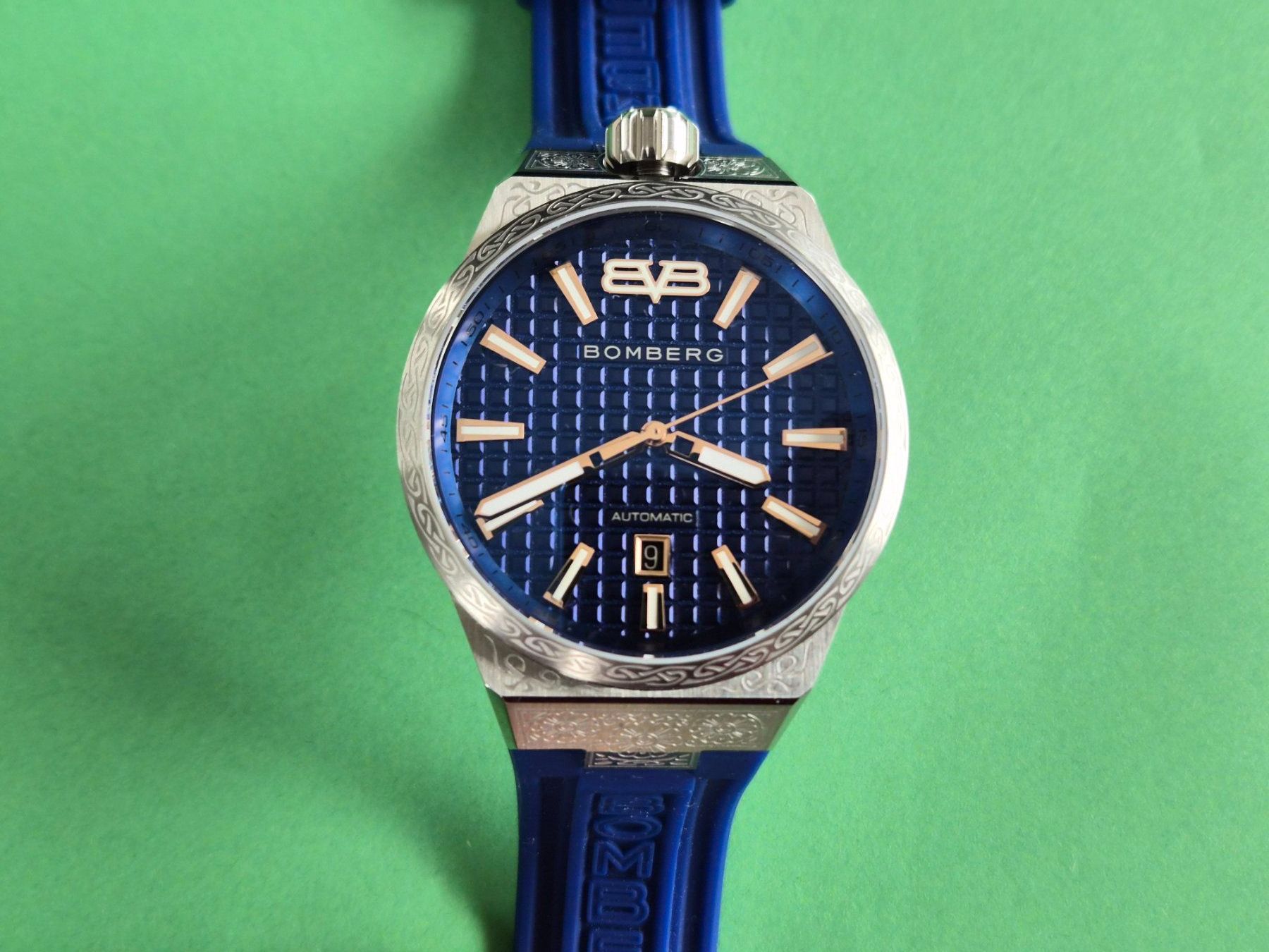 Bomberg Orologi: Bomberg Bolt-68 Neo Auto Metropolis Blue – Nuovo (secondo la descrizione) da Chabrey venduto da Horology 5