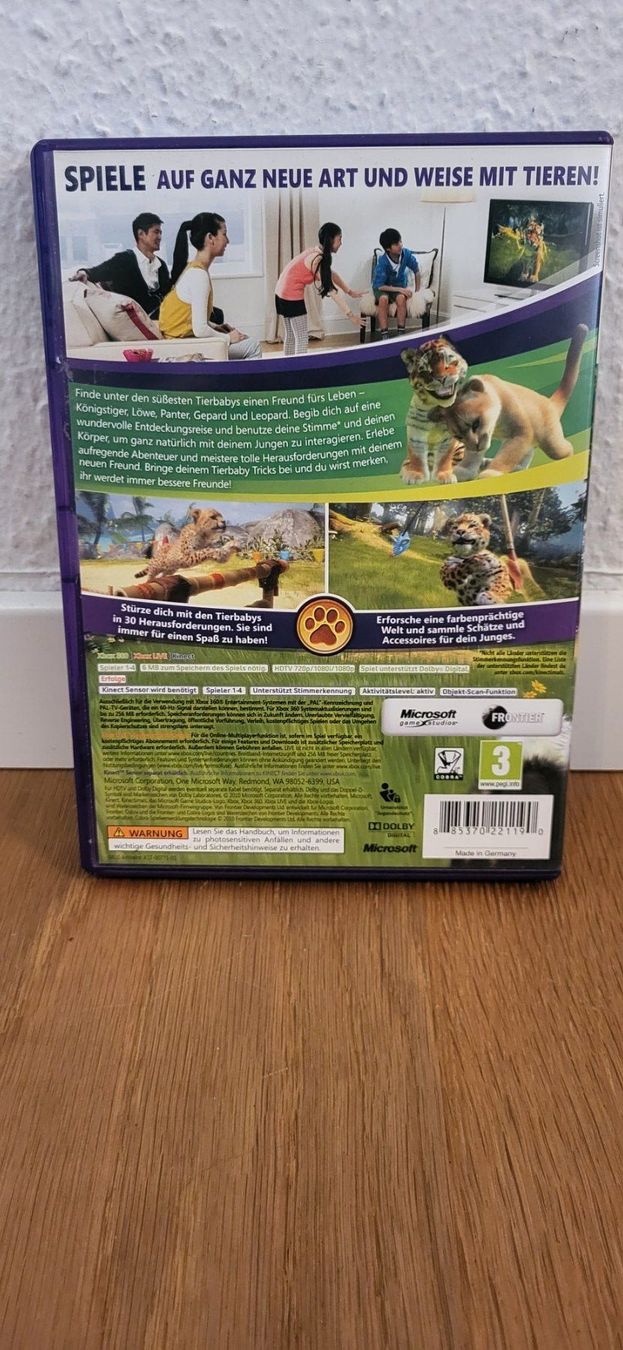 Microsoft Spiele: Xbox 360 - Kinectimals – Gebraucht aus Münsingen von DigitaleSpielecke 1