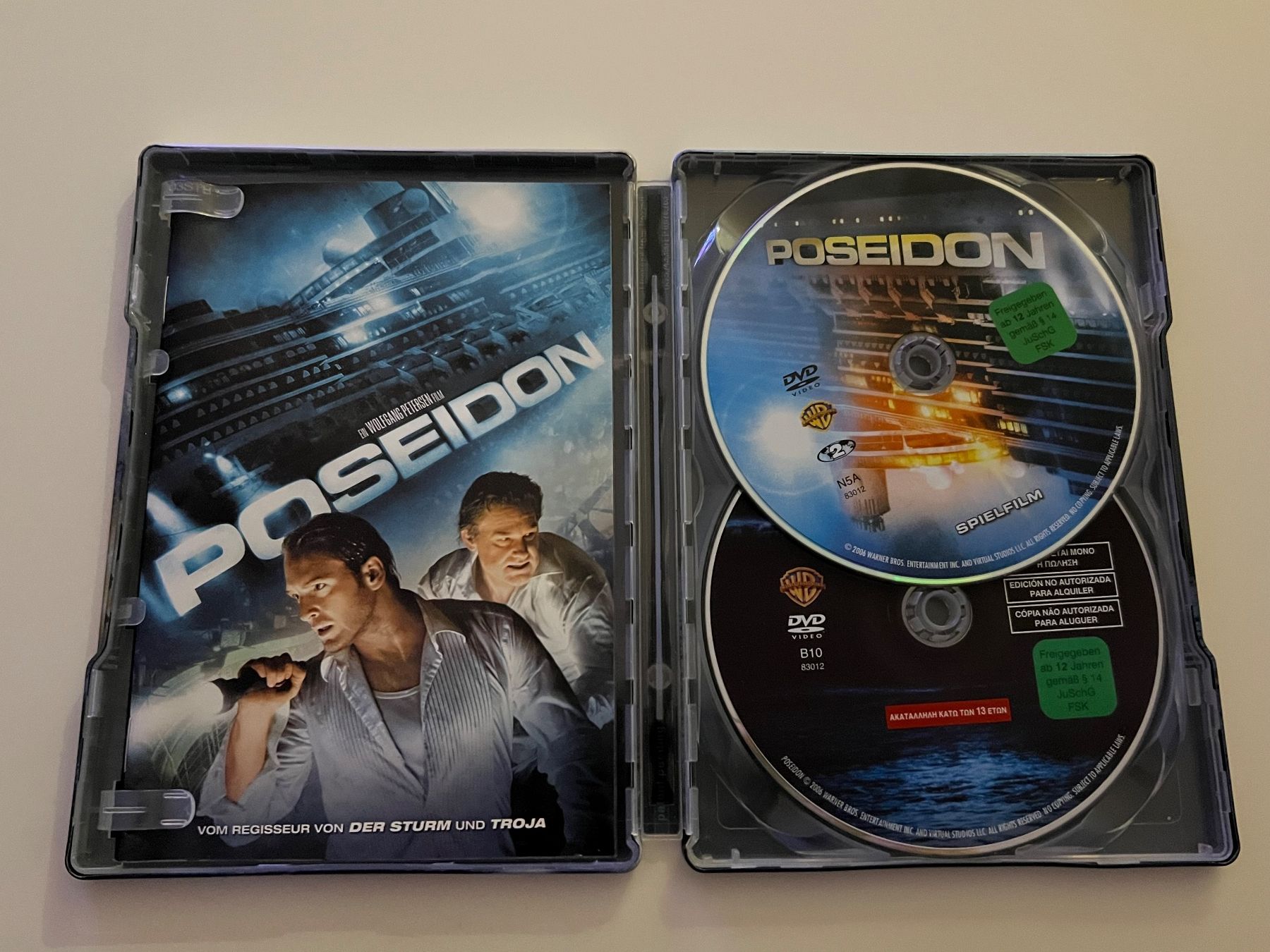Alle DVDs: POSEIDON DVD 2-Disc Special Edition Steelbook – Gebraucht aus Altstätten SG von sheamus 2
