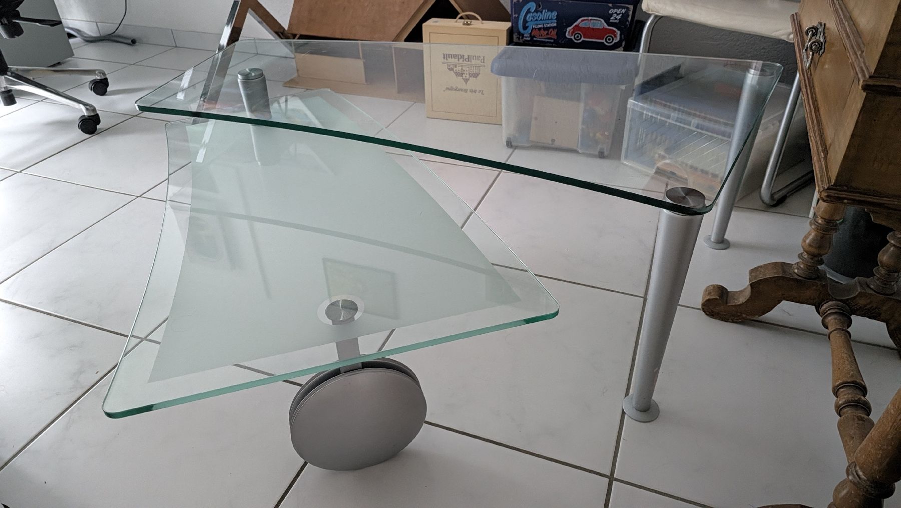 Tische: Couchtisch aus Glas – Gebraucht aus Freienstein von SamuSari 1