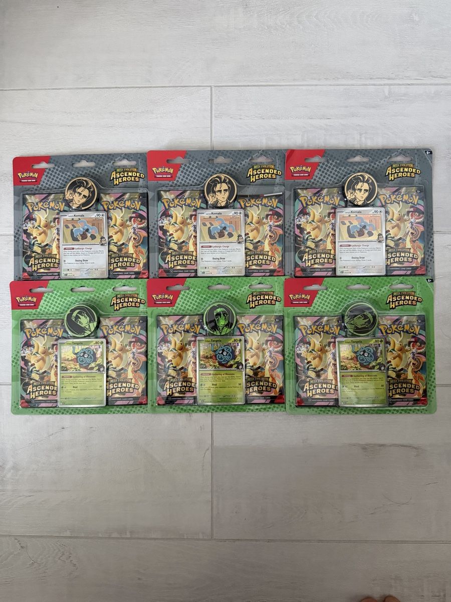 Pokémon Sammelbilder & Trading cards: Pokemon Ascended Heroes 6x Blister – Neu und originalverpackt aus Biel/Bienne von CardSellee