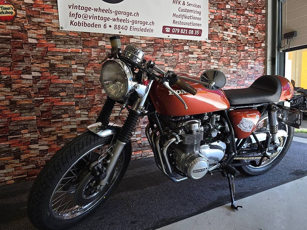 Strada: Honda CB550F Cafe Racer – Usato da Einsiedeln venduto da Vintage-Toeff 2