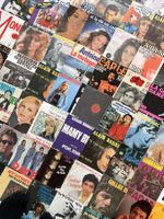 170 Single 1950er/90er Jahren - 170 disques 45 tours en lot