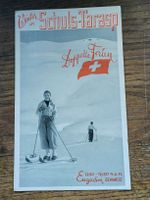 Alter Prospekt / Winter in Schuls - Tarasp Ausgabe ca. 1939